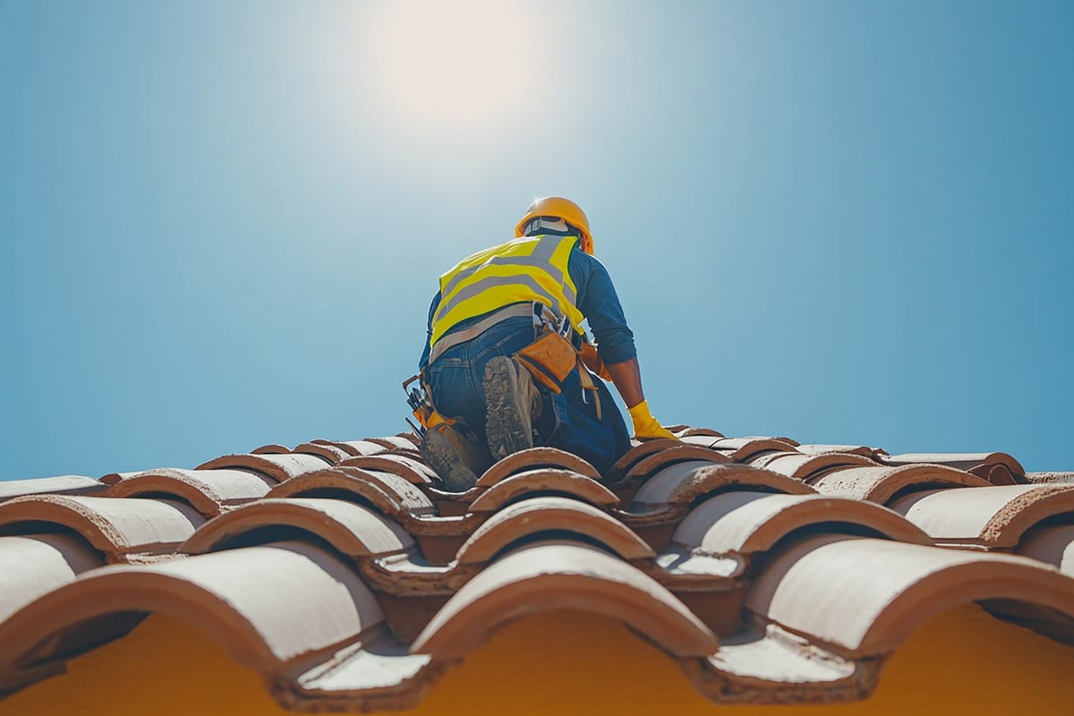 Pose tuiles à Le Vésinet